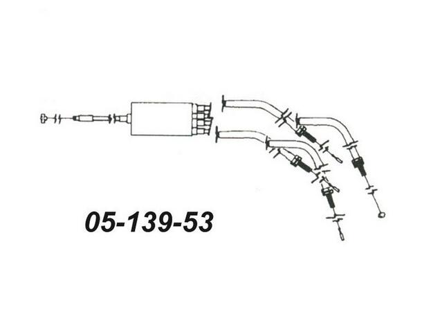 Gasswire Polaris OEM: 7080262 